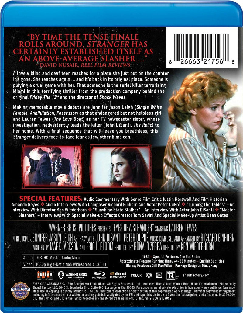 Eyes Of A Stranger [Blu-ray]