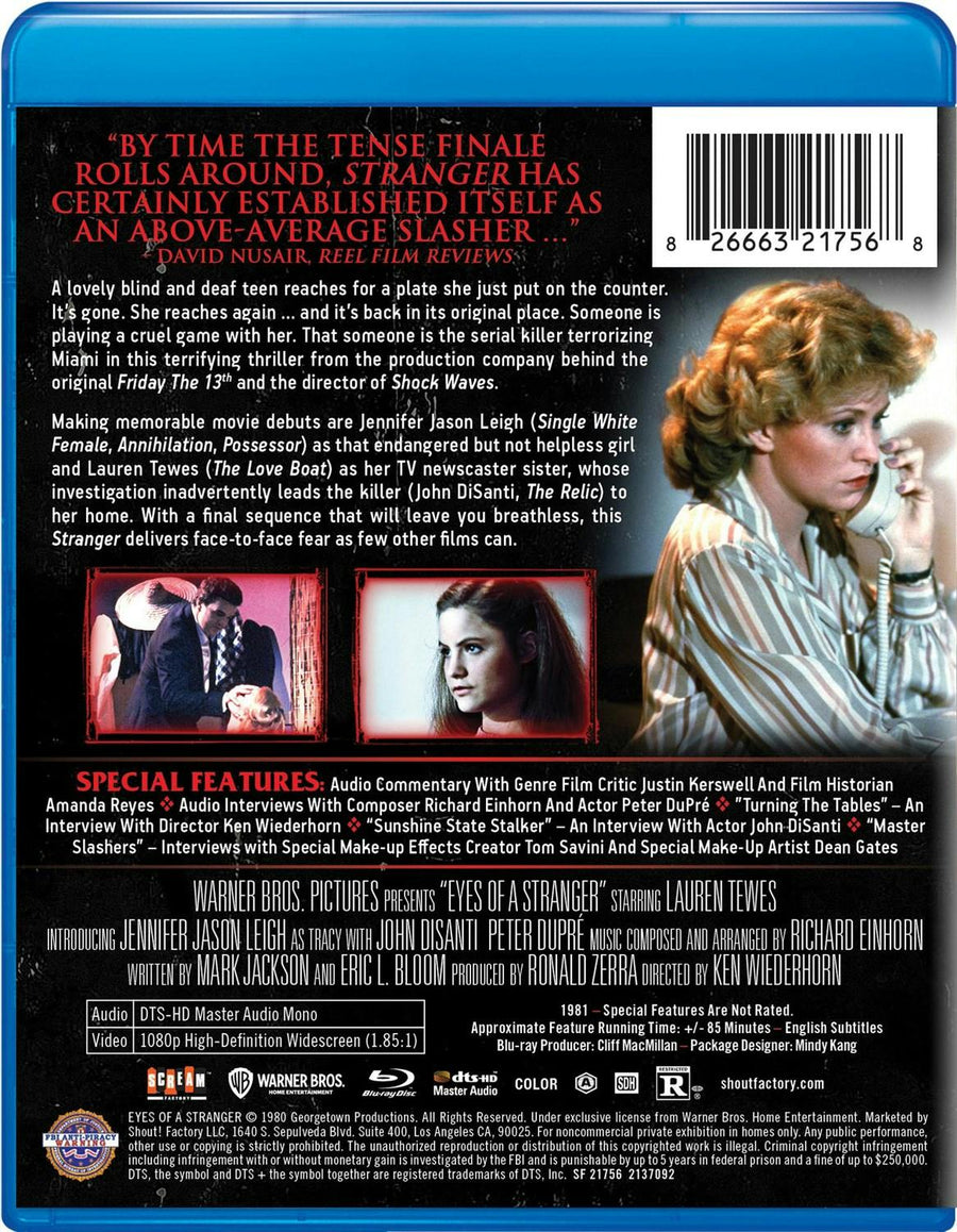 Eyes Of A Stranger [Blu-ray]