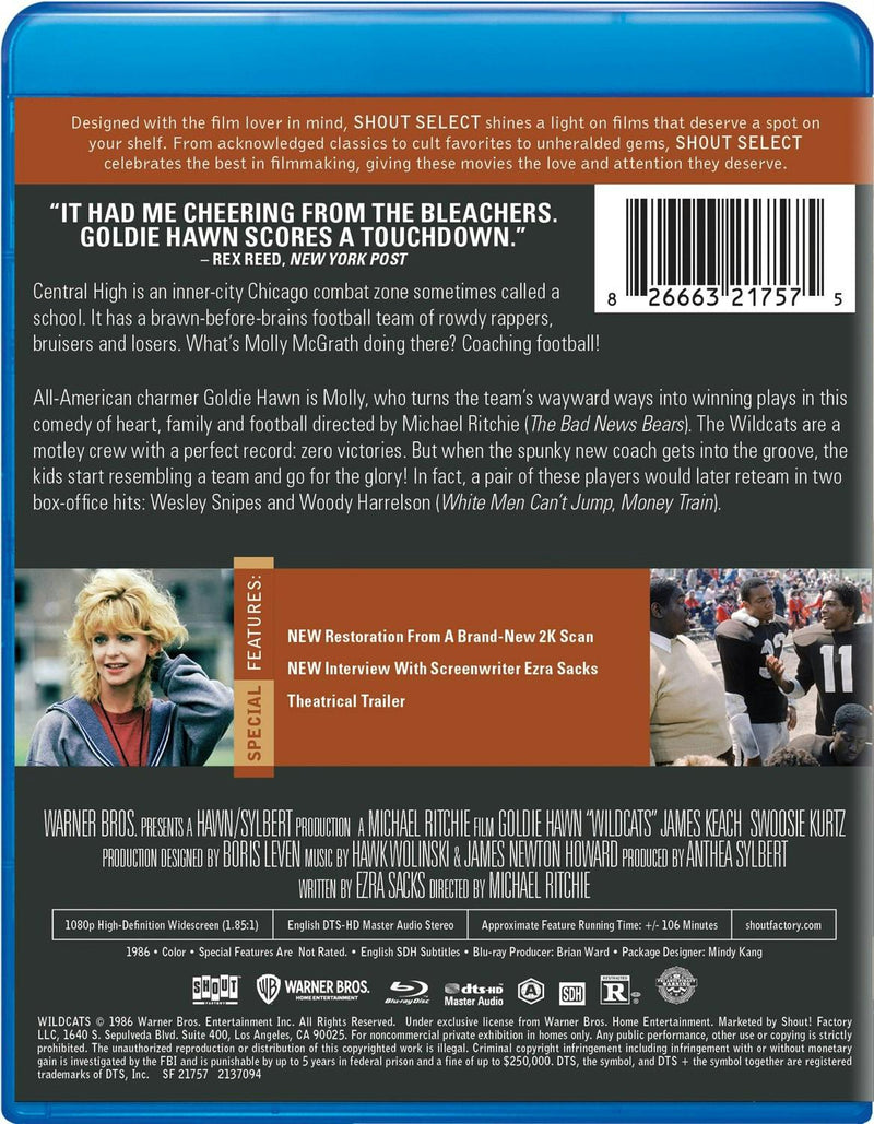 Wildcats [Blu-ray]