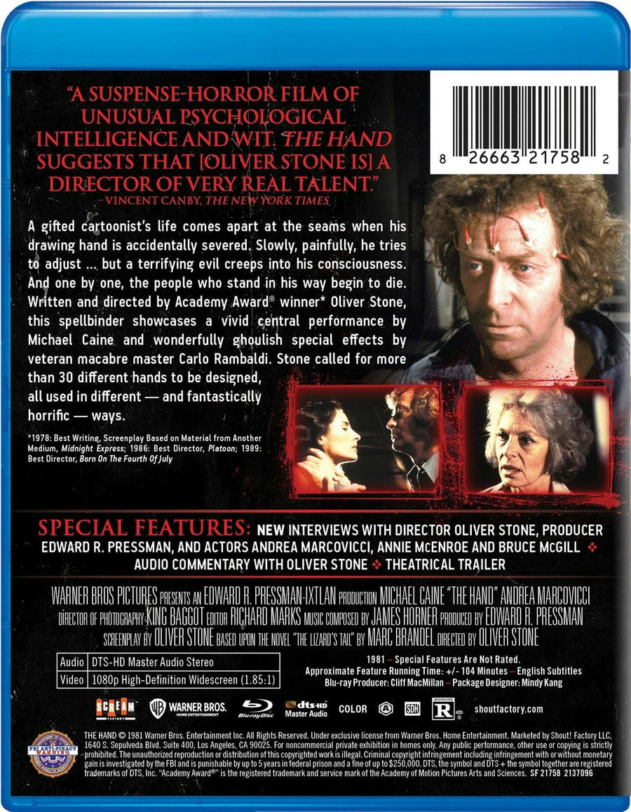The Hand [Blu-ray]