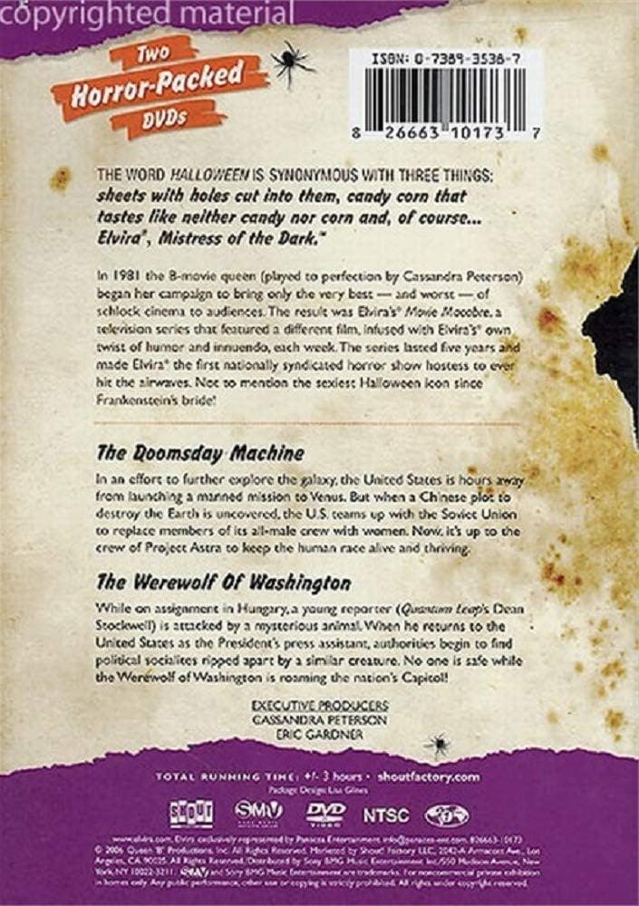 Elvira Werewolf Of Wash/Doomsday [DVD]