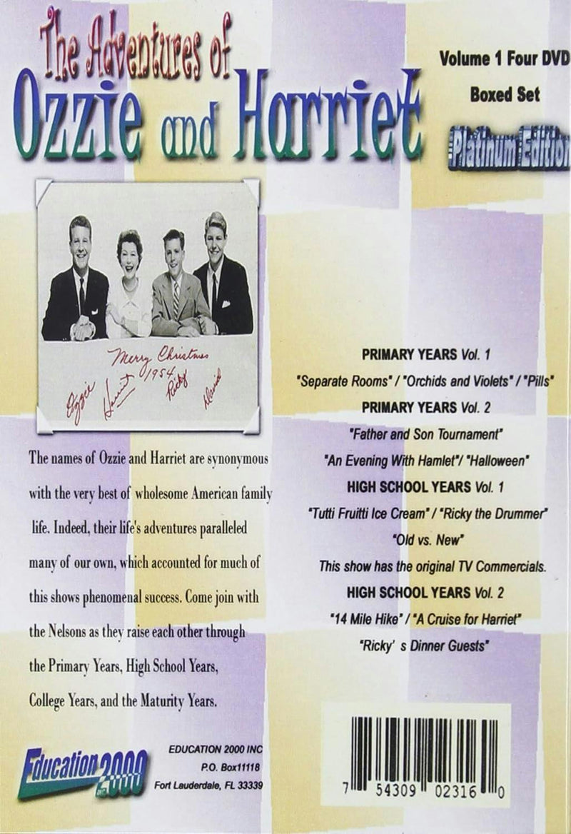 Adventures Of Ozzie And Harriet V1 [DVD]