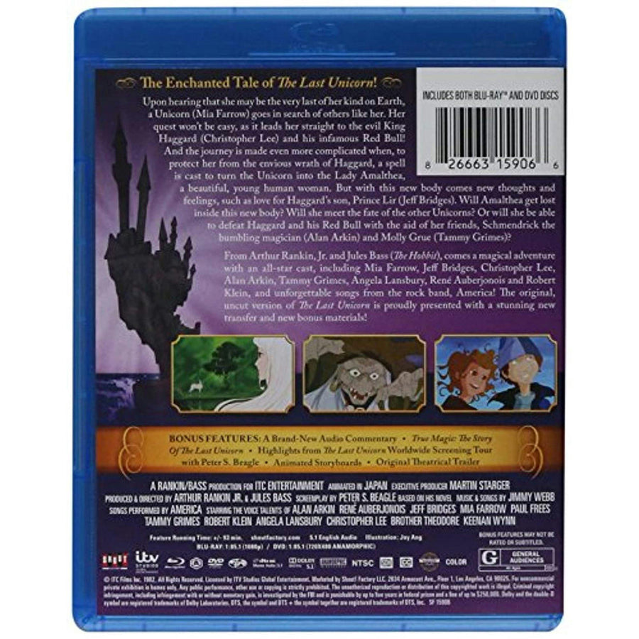 The Last Unicorn [The Enchanted Edition] [Blu-ray]