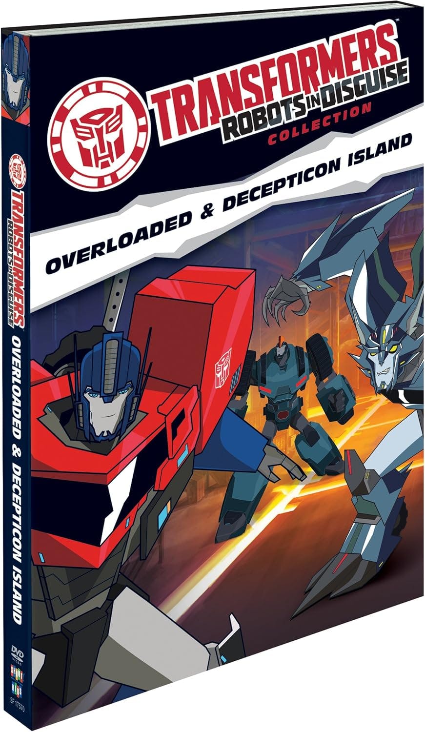 Transformers Robots in Disguise Collection: Overloaded and Decepticon [DVD]