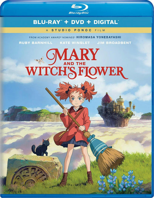 Mary and the Witch's Flower (DVD + Digital) [Blu-ray]