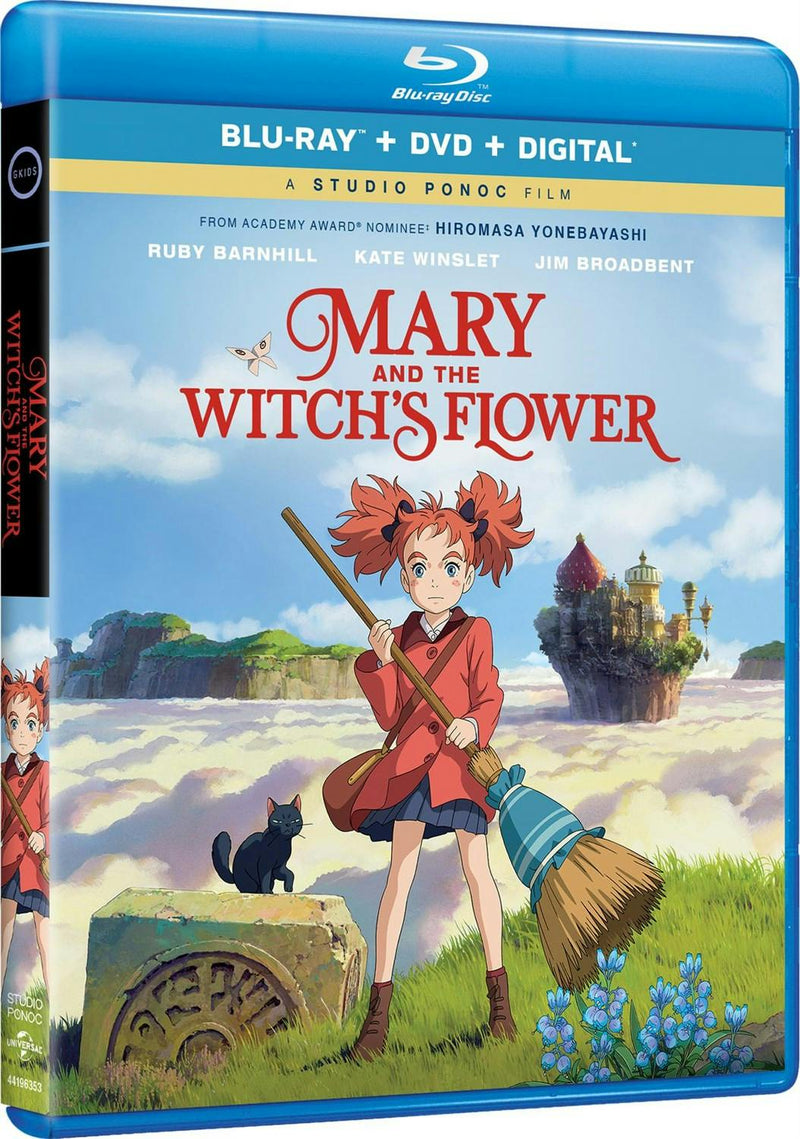 Mary and the Witch's Flower (DVD + Digital) [Blu-ray]