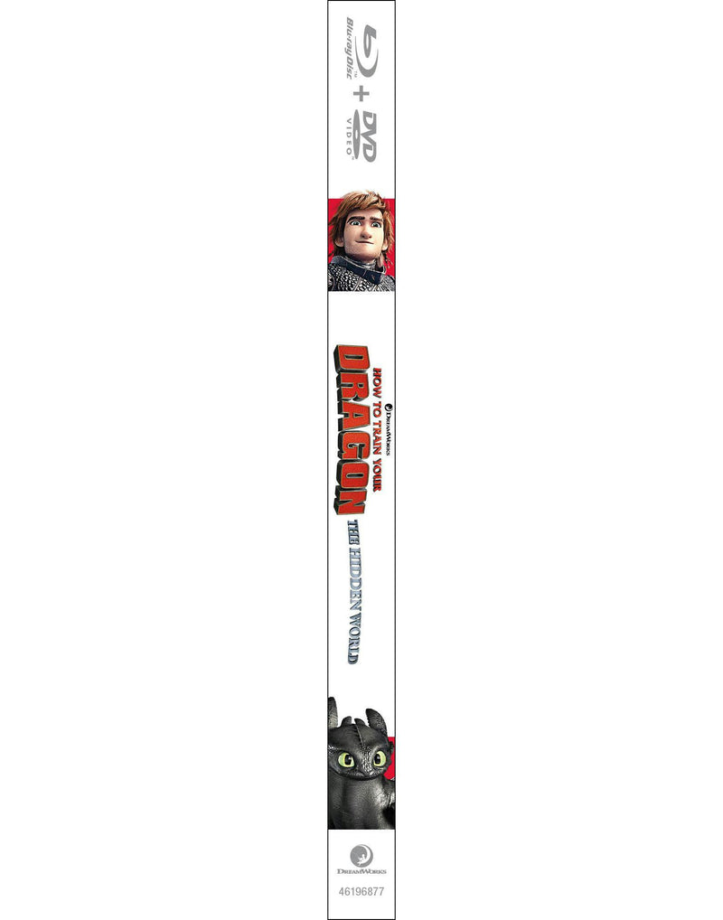 How to Train Your Dragon - The Hidden World (DVD + Digital) [Blu-ray]