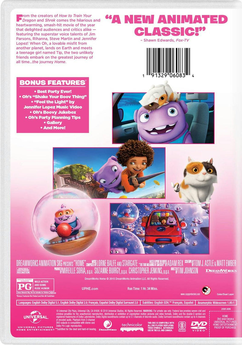 Home (DVD New Box Art) [DVD]