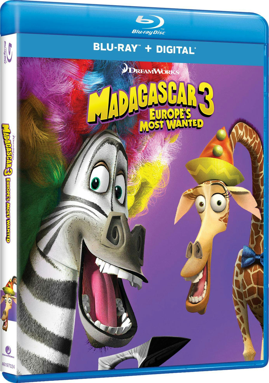 Madagascar 3 - Europe's Most Wanted (Blu-ray New Box Art) [Blu-ray]