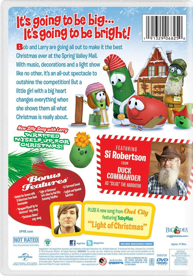 VeggieTales: Merry Larry and the True Light of Christmas (DVD Double Feature) [DVD]