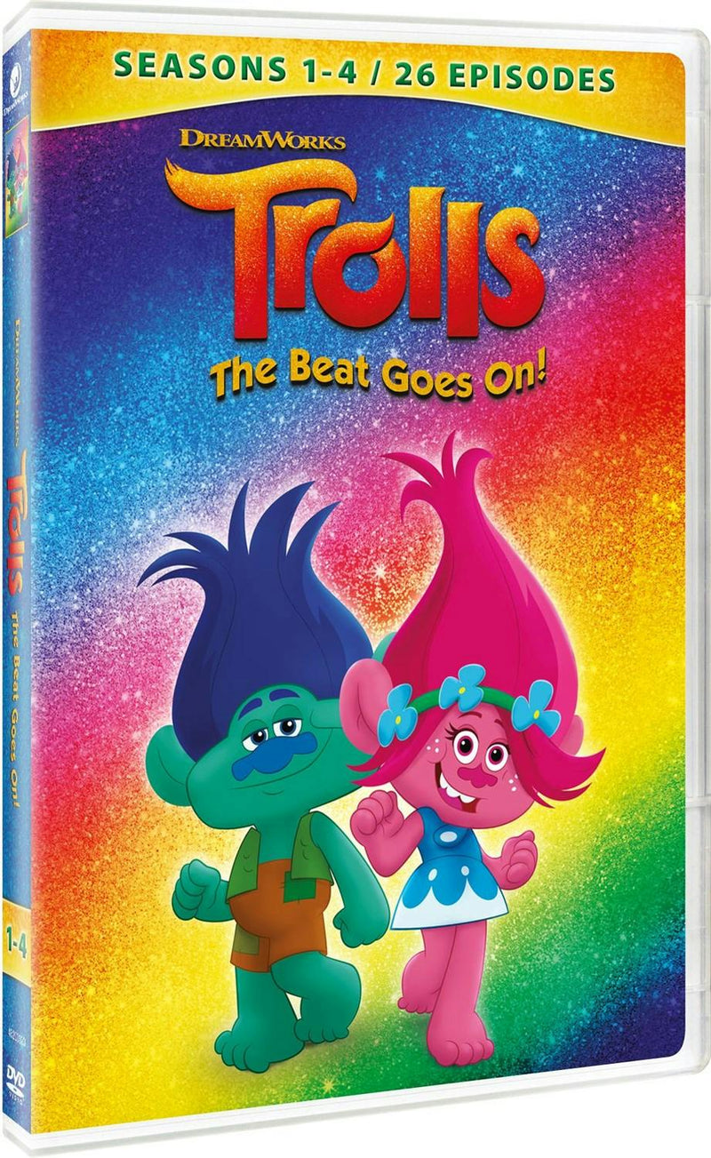 Trolls: The Beat Goes On! - Seasons 1 - 4 (2019) (DVD Set) [DVD]
