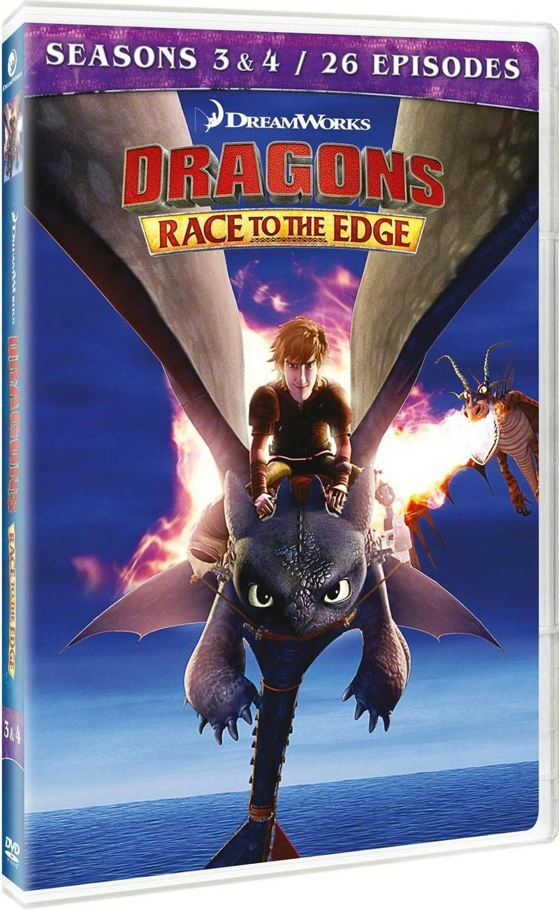 Dragons: Race to the Edge - Seasons 3 & 4 [DVD]