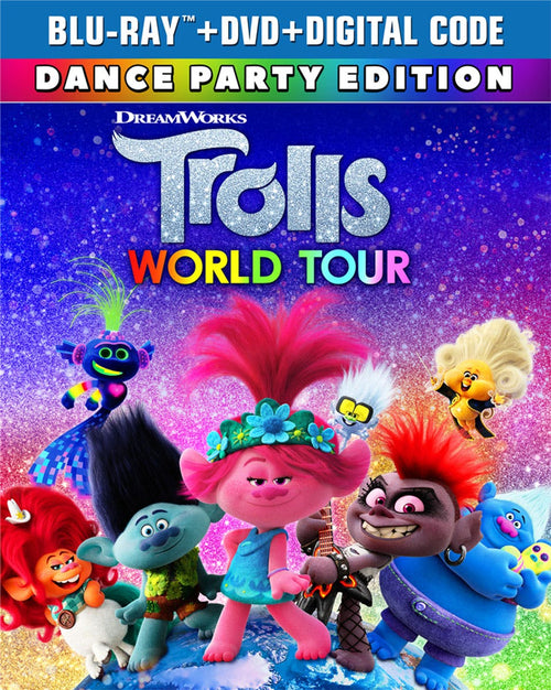 Trolls World Tour (Dance Party Edition DVD + Digital) [Blu-ray]