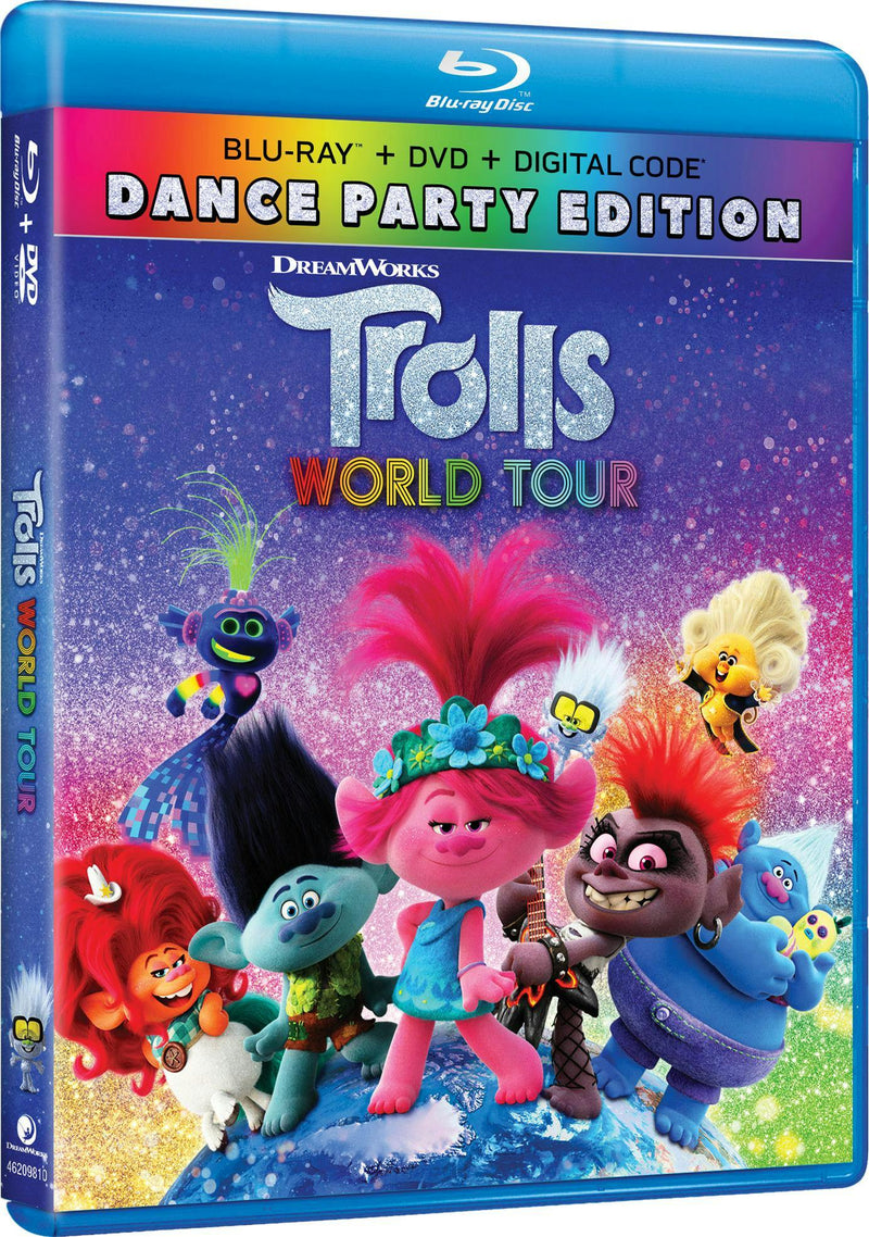 Trolls World Tour (Dance Party Edition DVD + Digital) [Blu-ray]