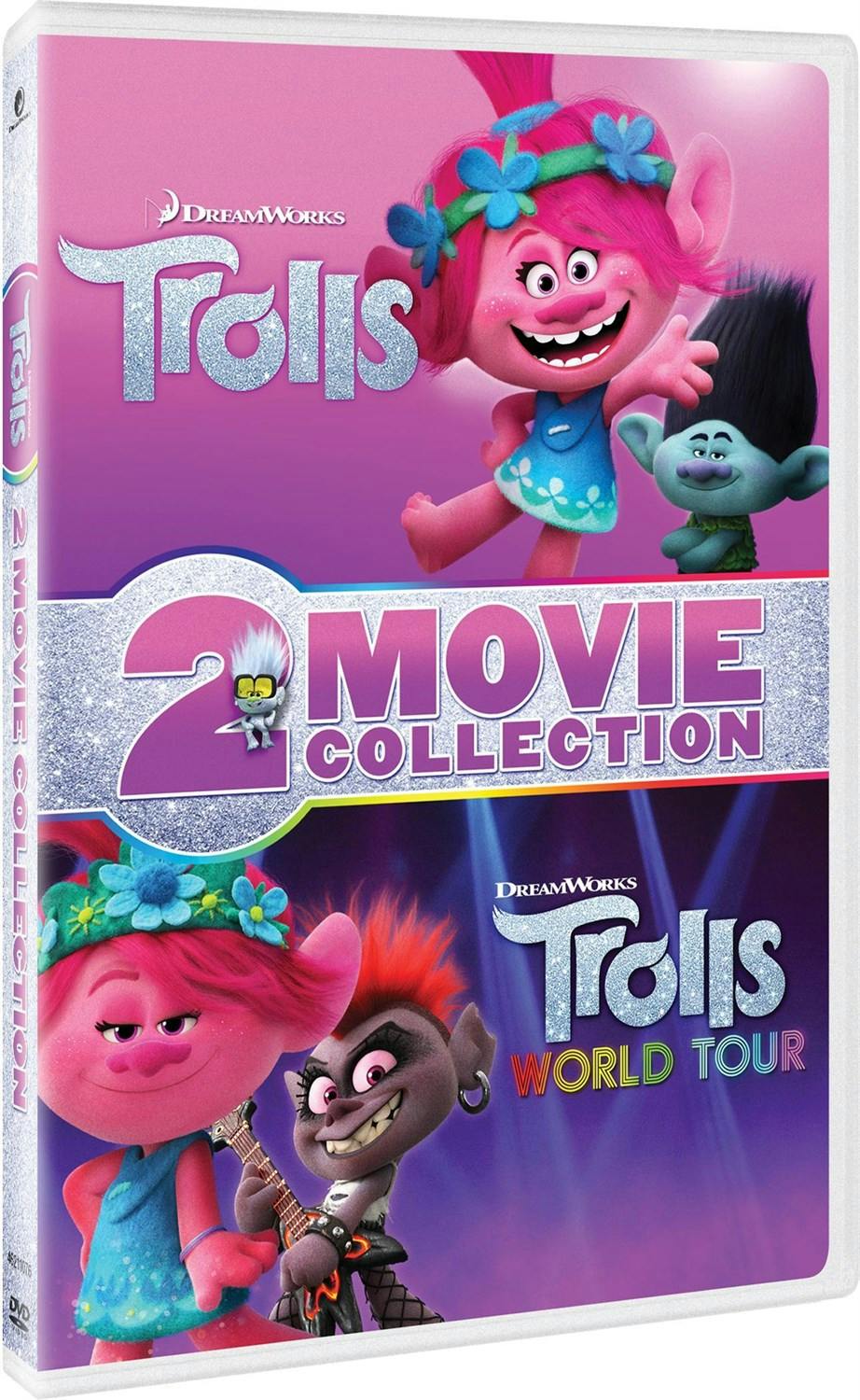 NEW TROLLS/新品/ニュー・トロルス/プログレ 2CD+DVD 限定盤 Trolls/Trolls World Tour (DVD Double Feature) [DVD]