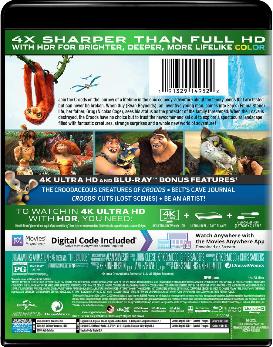 The Croods (4K Ultra HD) [UHD]