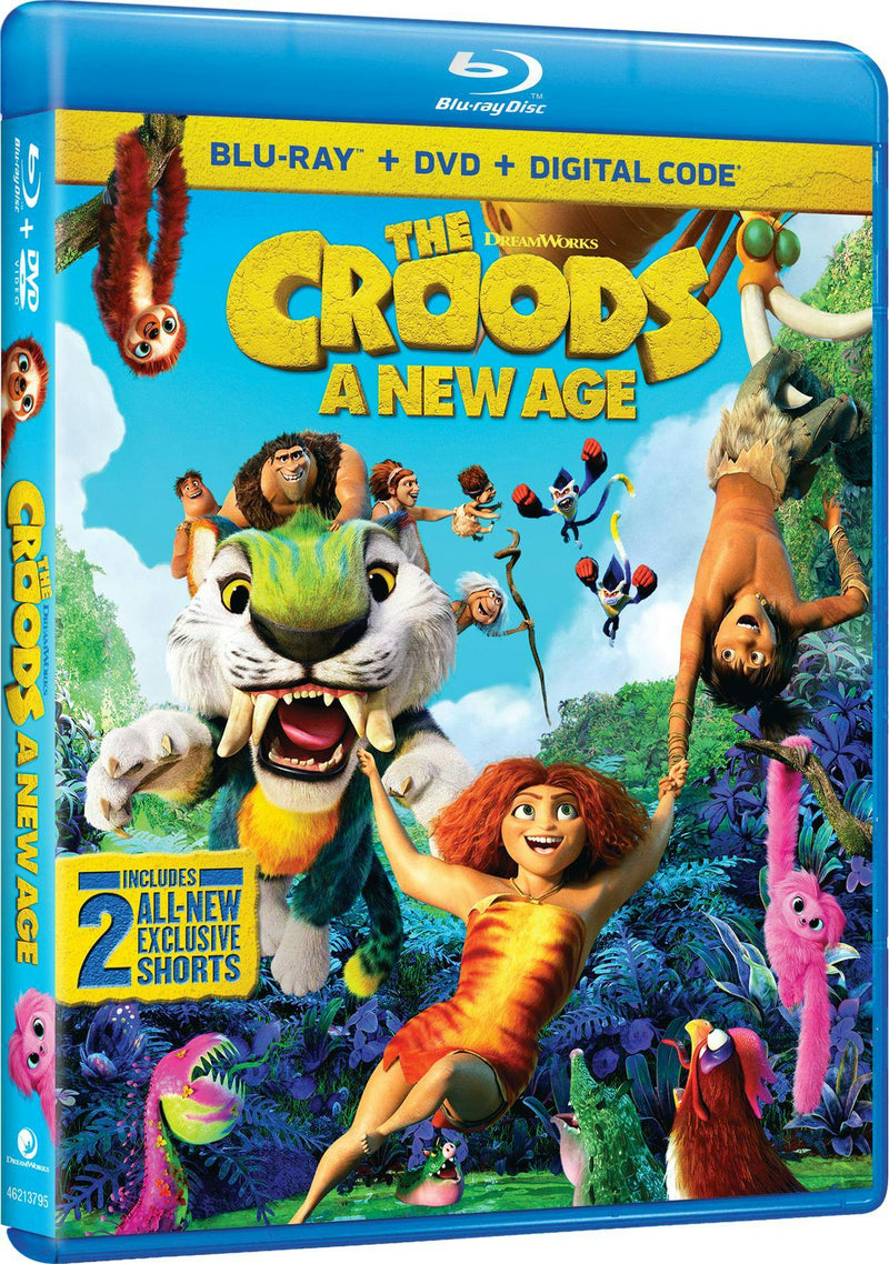 The Croods: A New Age (with DVD) [Blu-ray]