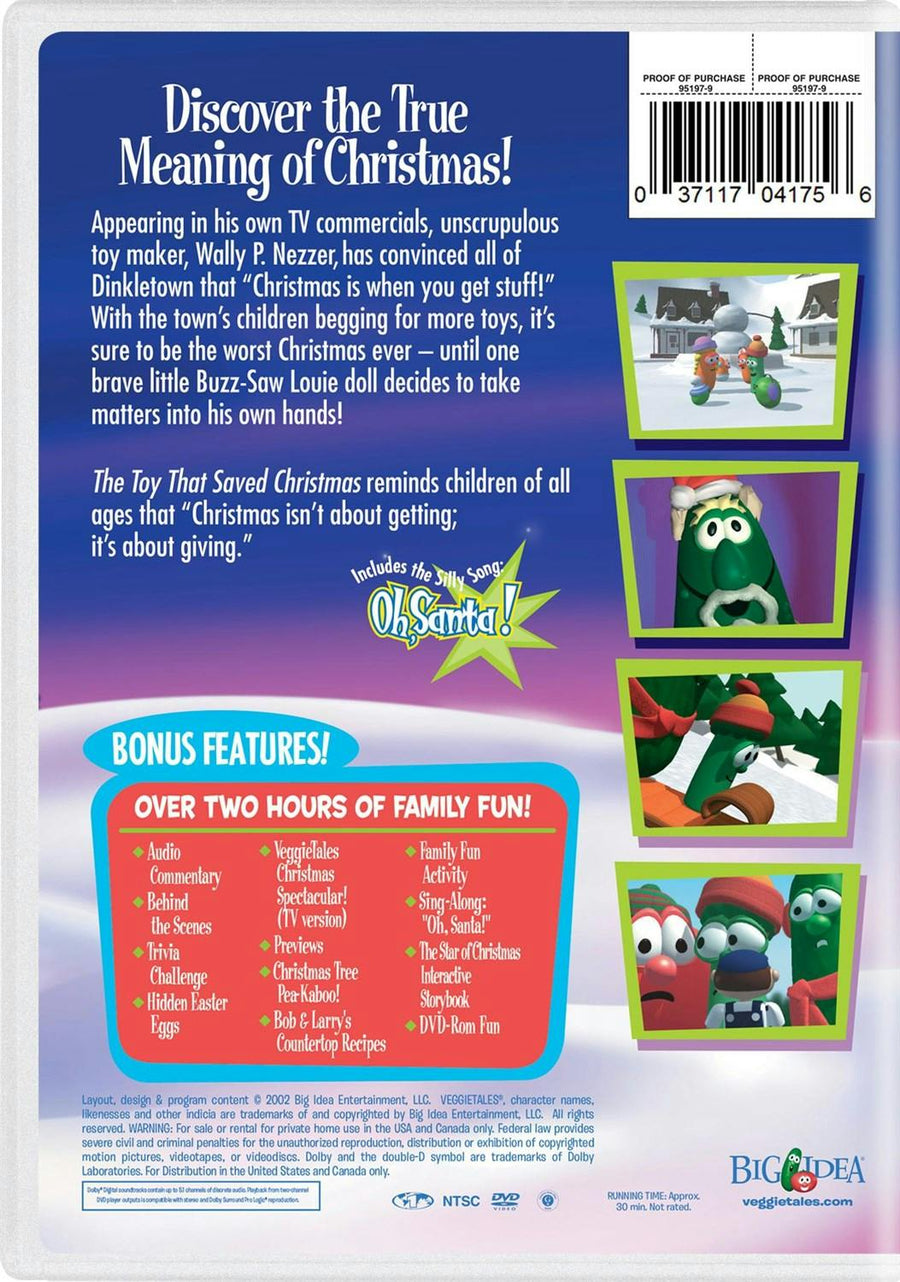 VeggieTales: The Toy That Saved Christmas (DVD Double Feature) [DVD]