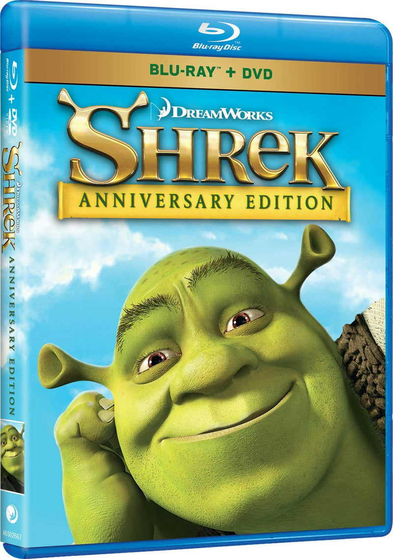 Shrek (Anniversary Edition + DVD) [Blu-ray]