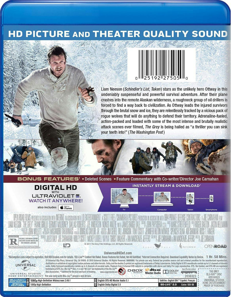 The Grey (Blu-ray) [Blu-ray]