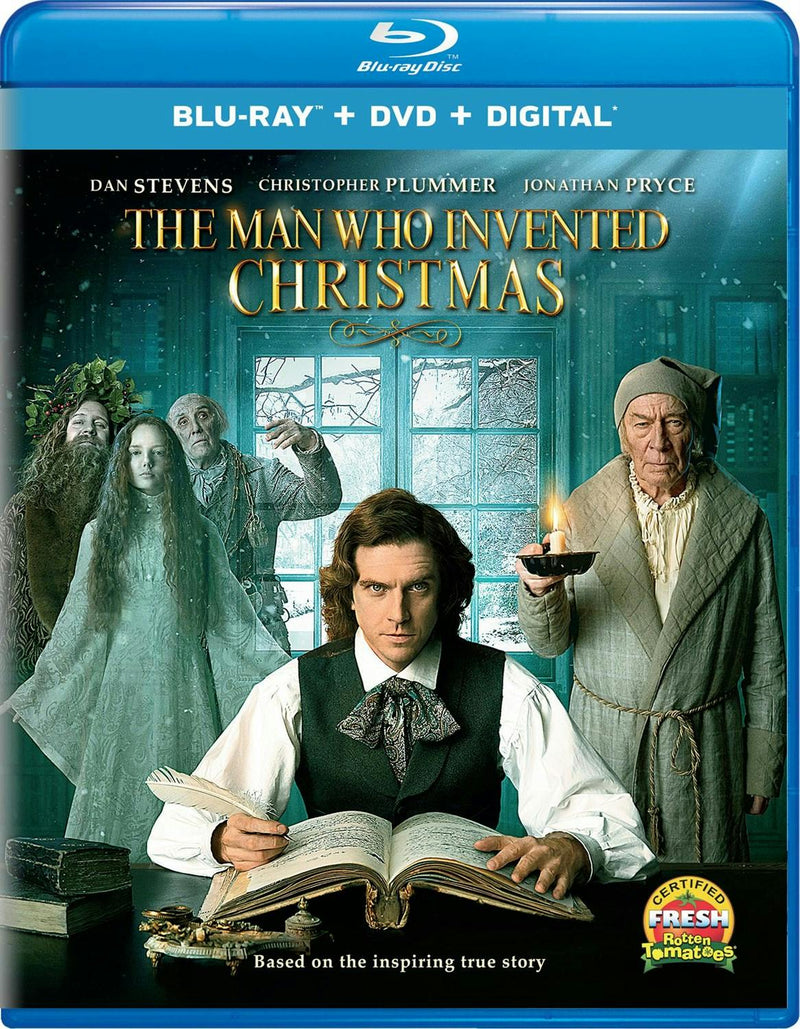 The Man Who Invented Christmas (DVD + Digital) [Blu-ray]
