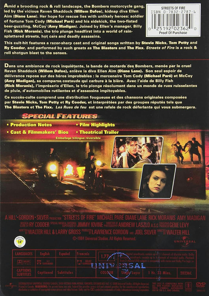 Streets of Fire [DVD]