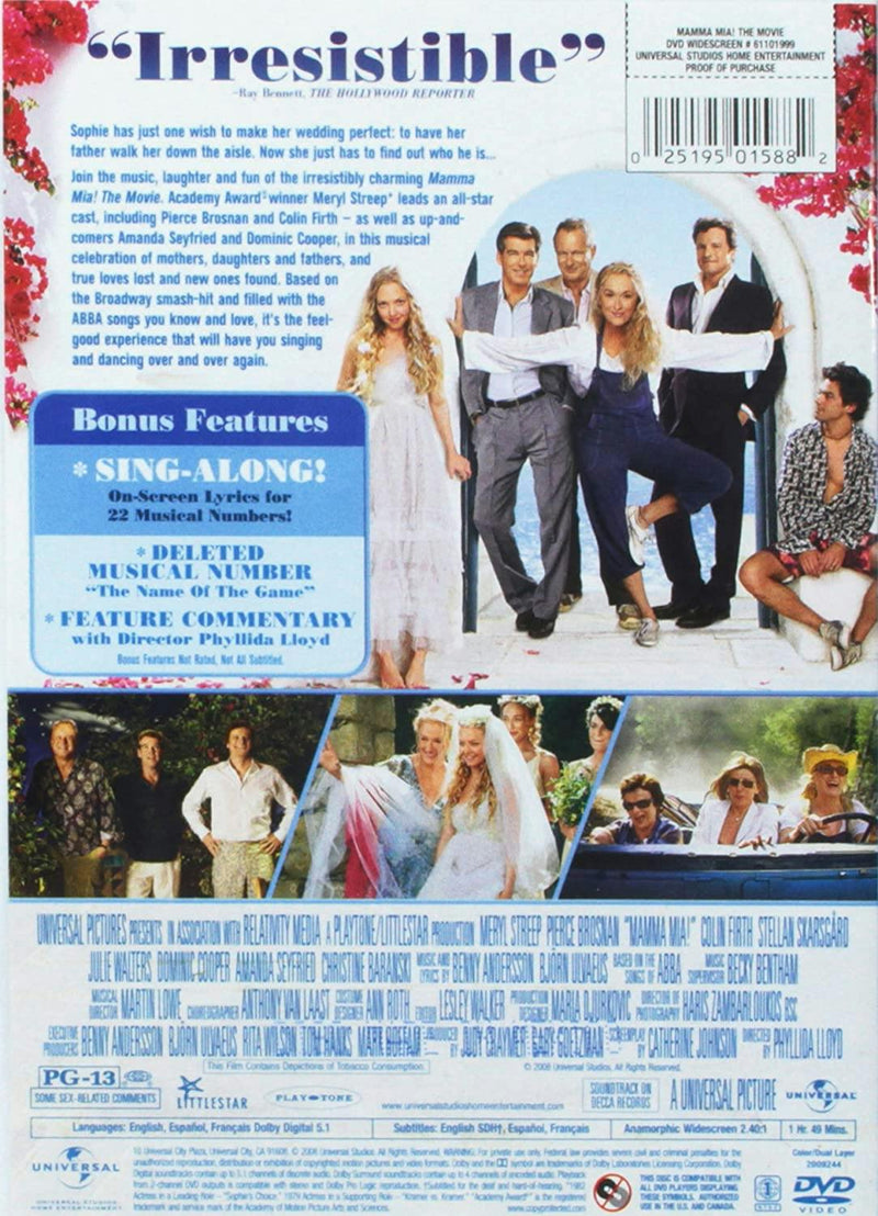 Mamma Mia! The Movie (Widescreen) [DVD]