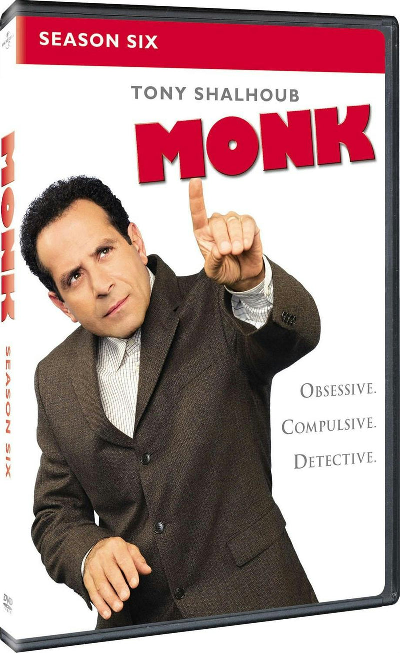 Monk: Season 6 (DVD New Box Art) [DVD]