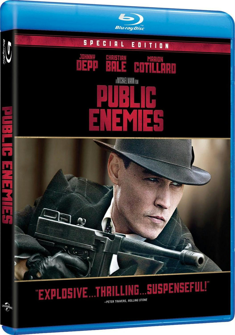 Public Enemies (Blu-ray New Box Art) [Blu-ray]