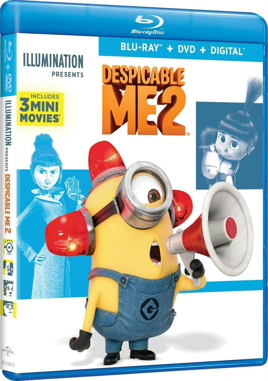 Despicable Me 2 (DVD + Digital) [Blu-ray]