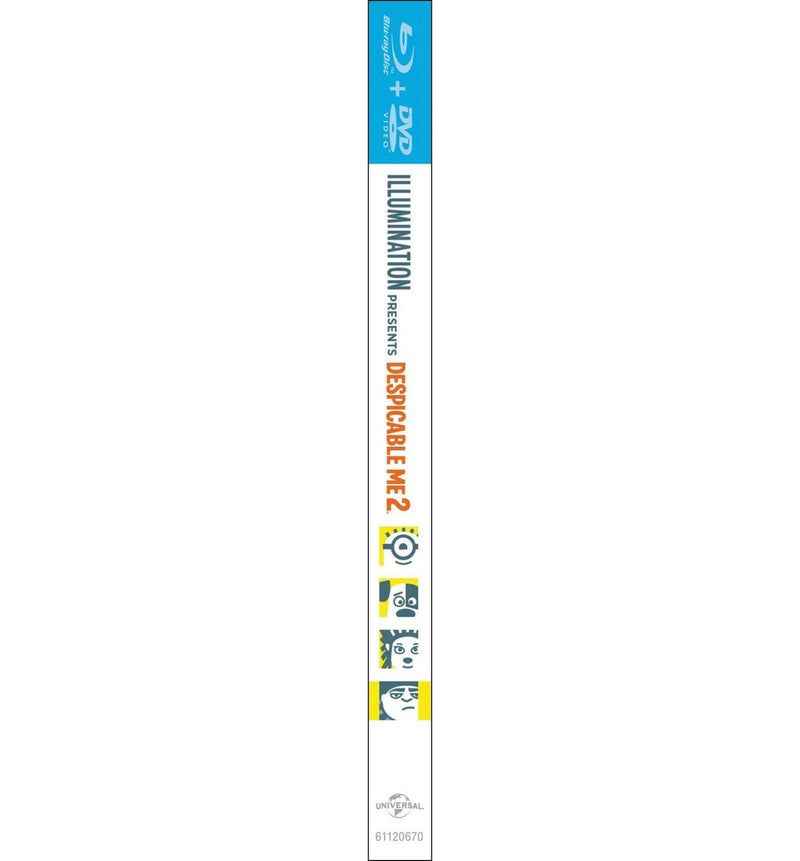 Despicable Me 2 (DVD + Digital) [Blu-ray]