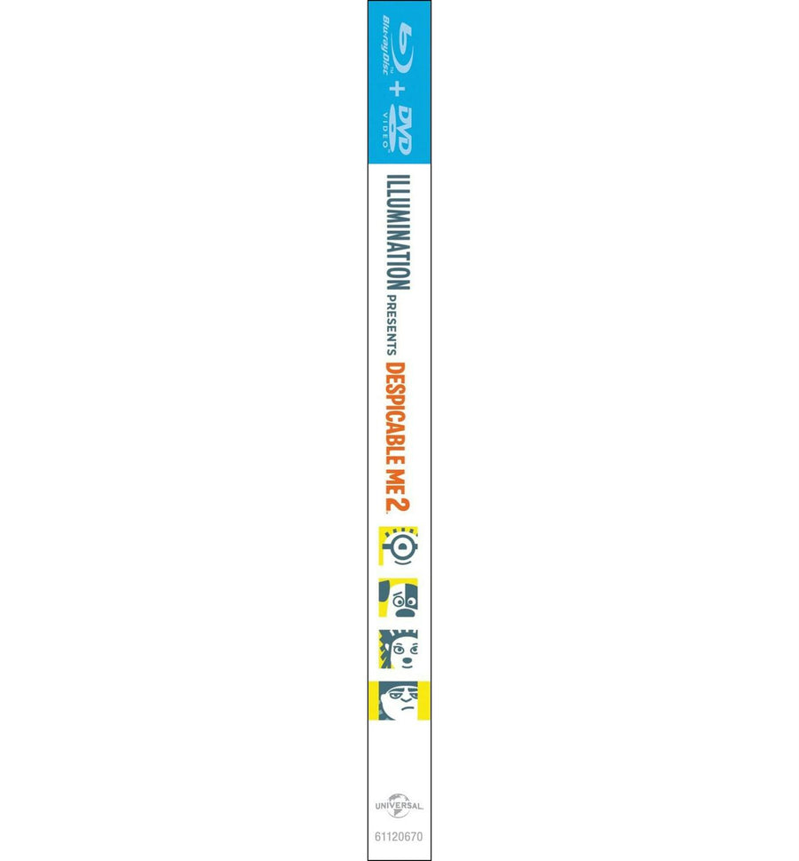 Despicable Me 2 (DVD + Digital) [Blu-ray]