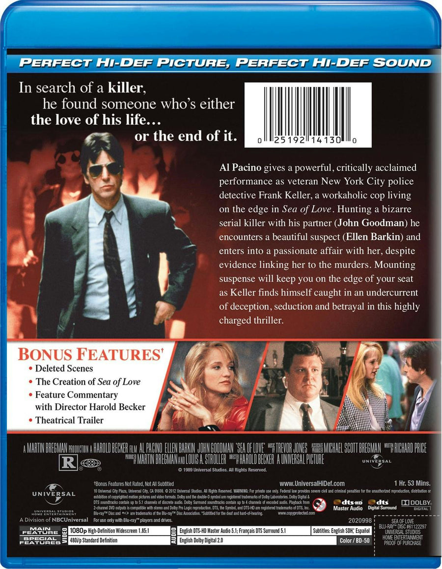Sea of Love [Blu-ray]