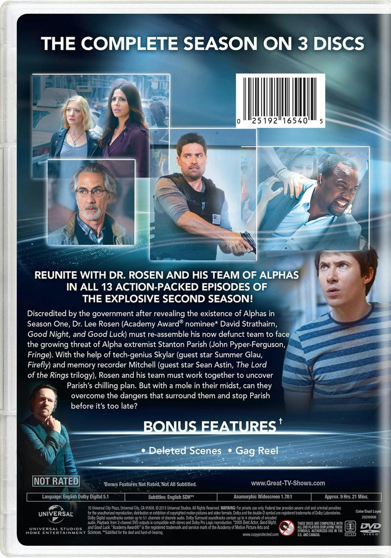 Alphas: Season 2 [DVD]
