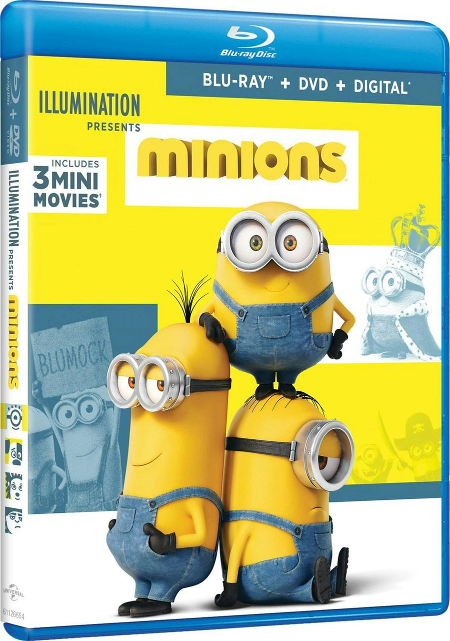 Minions (DVD + Digital) [Blu-ray]