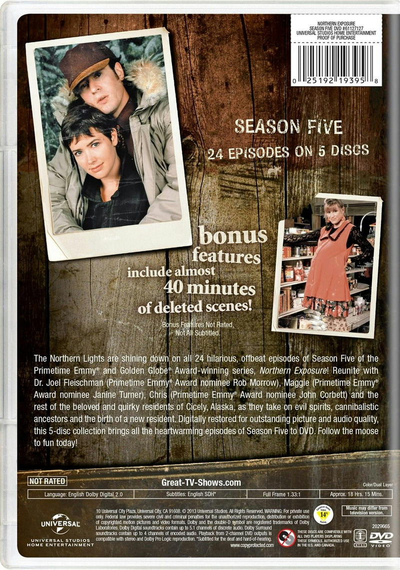 Northern Exposure: Season 5 (DVD New Box Art) [DVD]