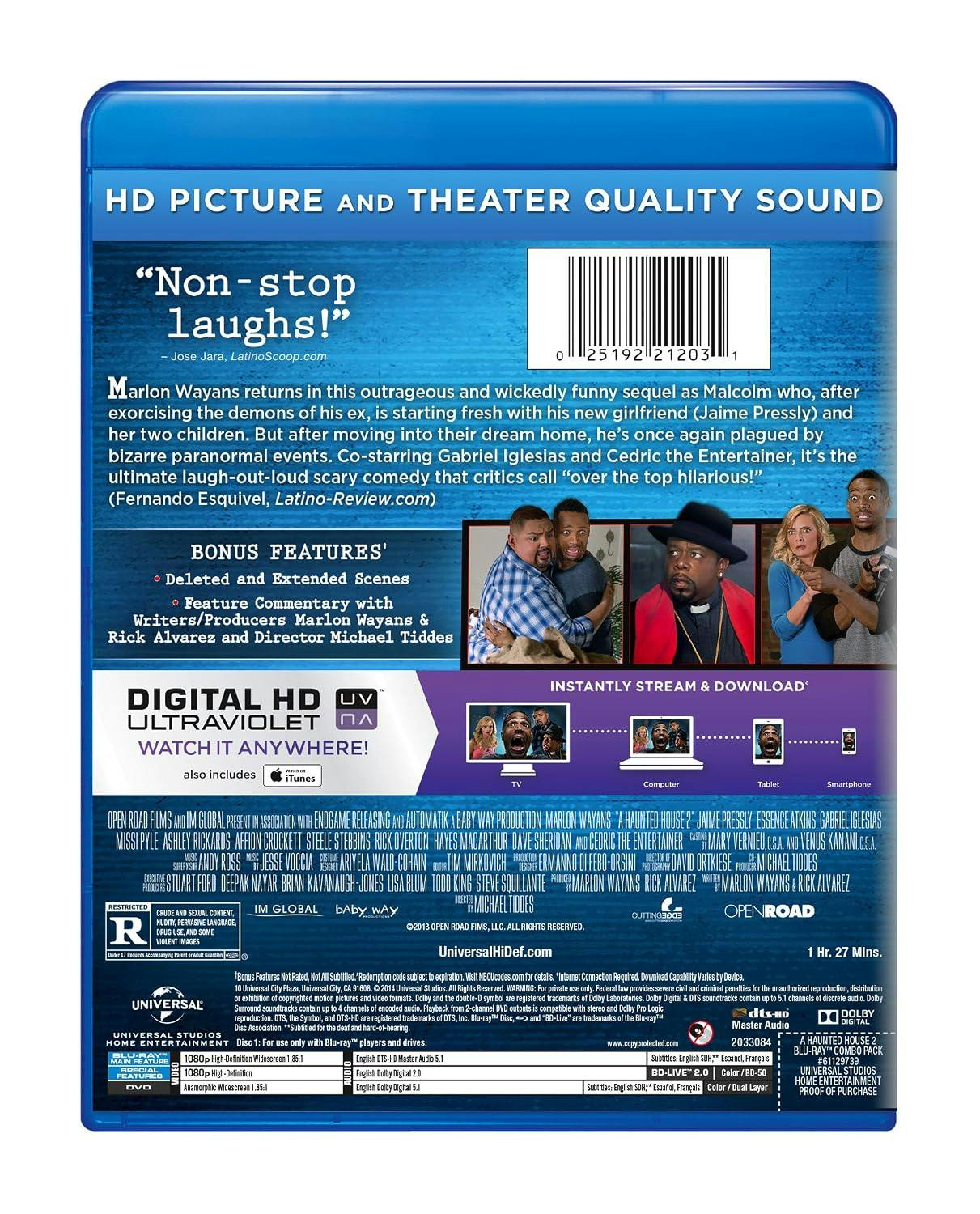DVD Musical entertainment パラダイスプリンス/グ… A Haunted House 2 (DVD) [Blu-ray]