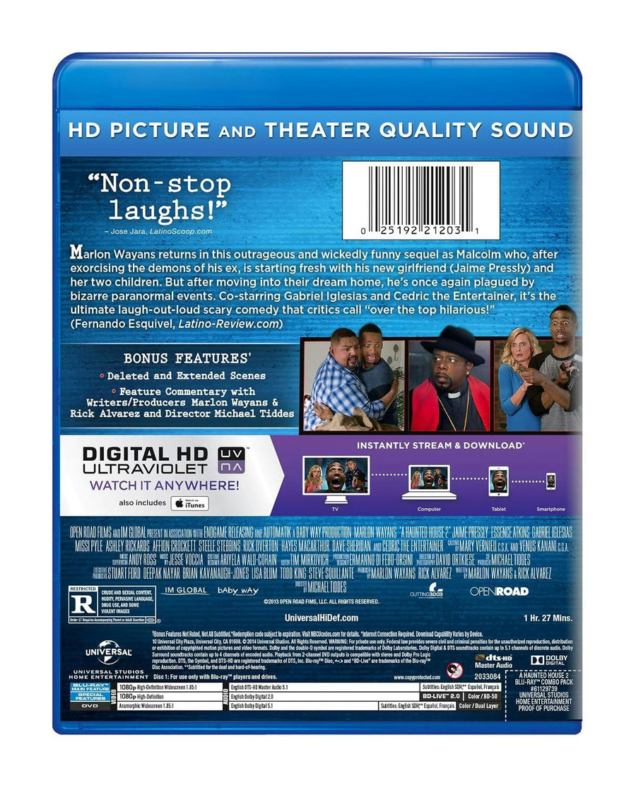 A Haunted House 2 (DVD) [Blu-ray]