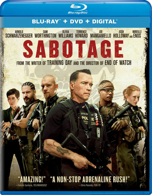 Sabotage (DVD + Digital + Ultraviolet) [Blu-ray]