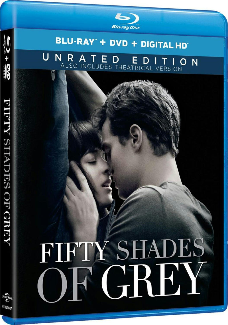 Fifty Shades of Grey (Unrated Edition DVD + Digital) [Blu-ray]