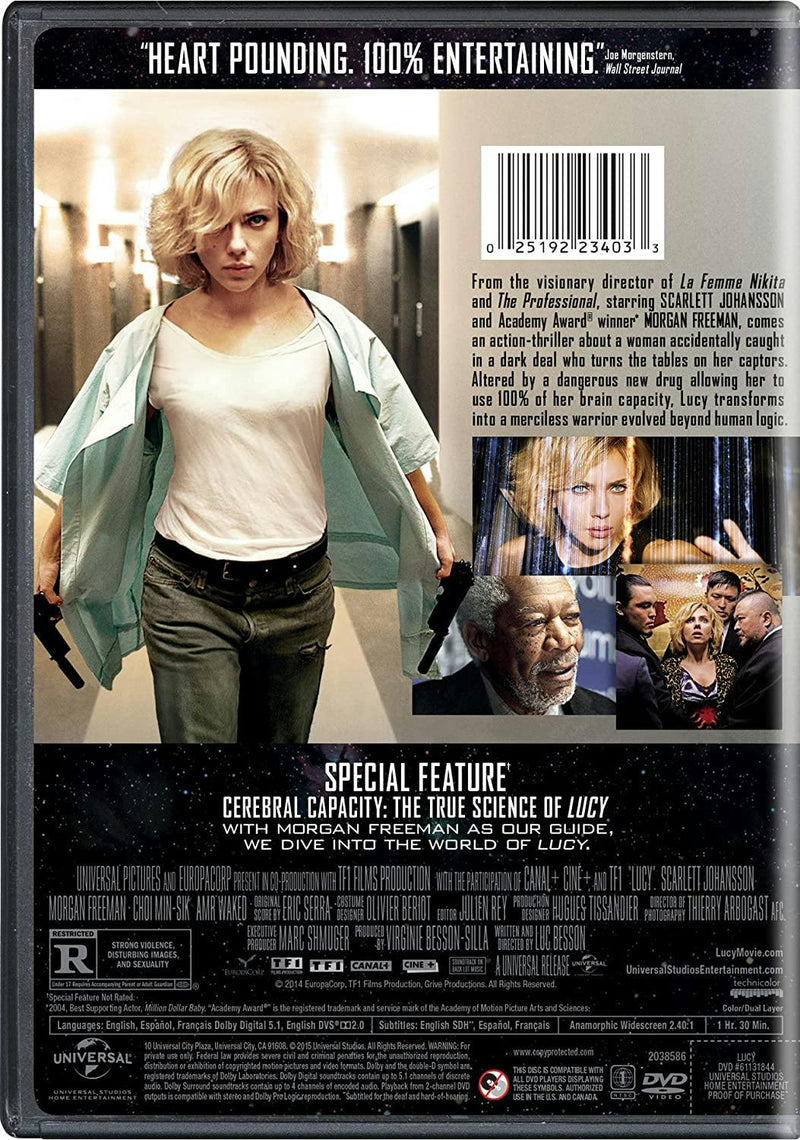 Lucy (2015) [DVD]