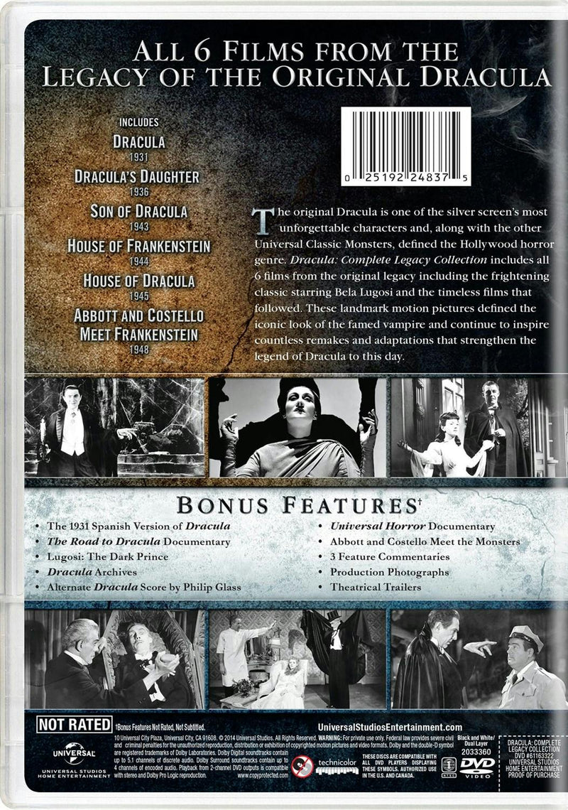 Dracula: Complete Legacy Collection (DVD) [DVD]