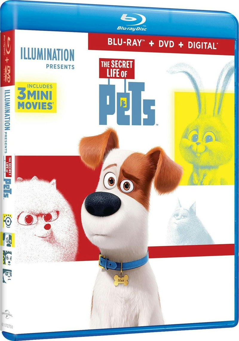 The Secret Life of Pets (DVD + Digital) [Blu-ray]