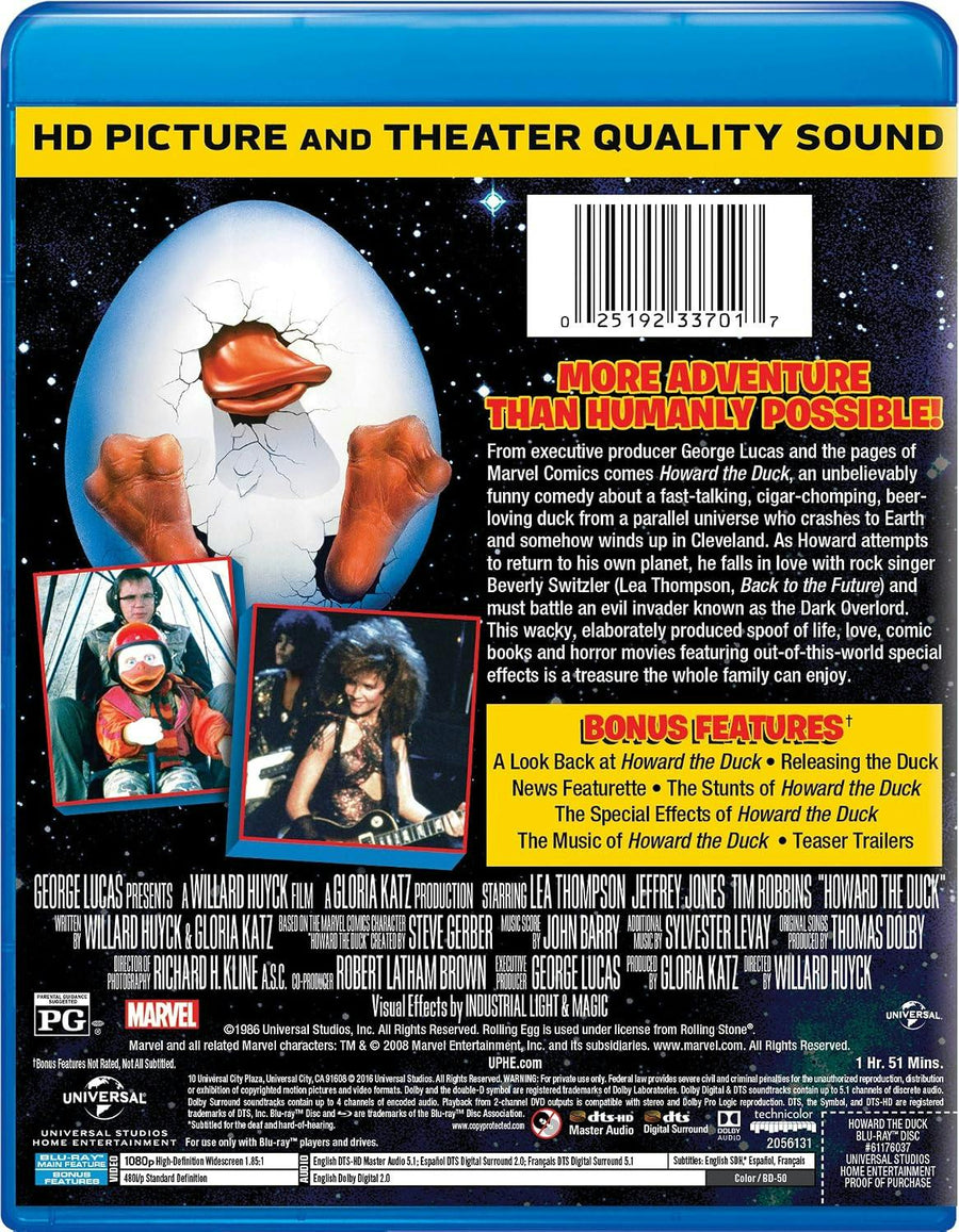 Howard the Duck [Blu-ray]