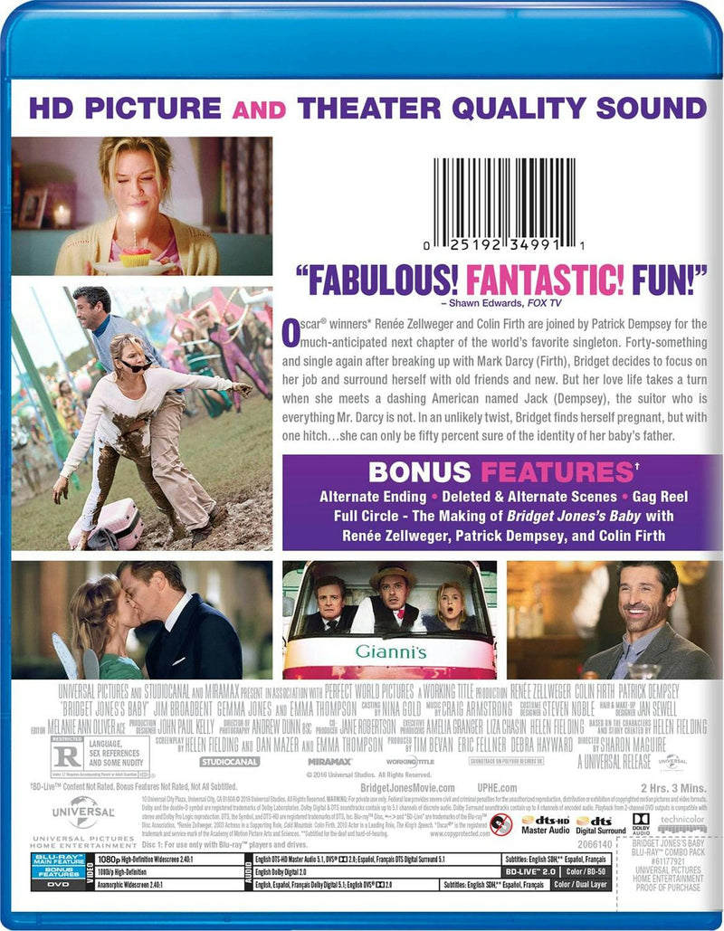 Bridget Jones's Baby (with DVD) [Blu-ray]