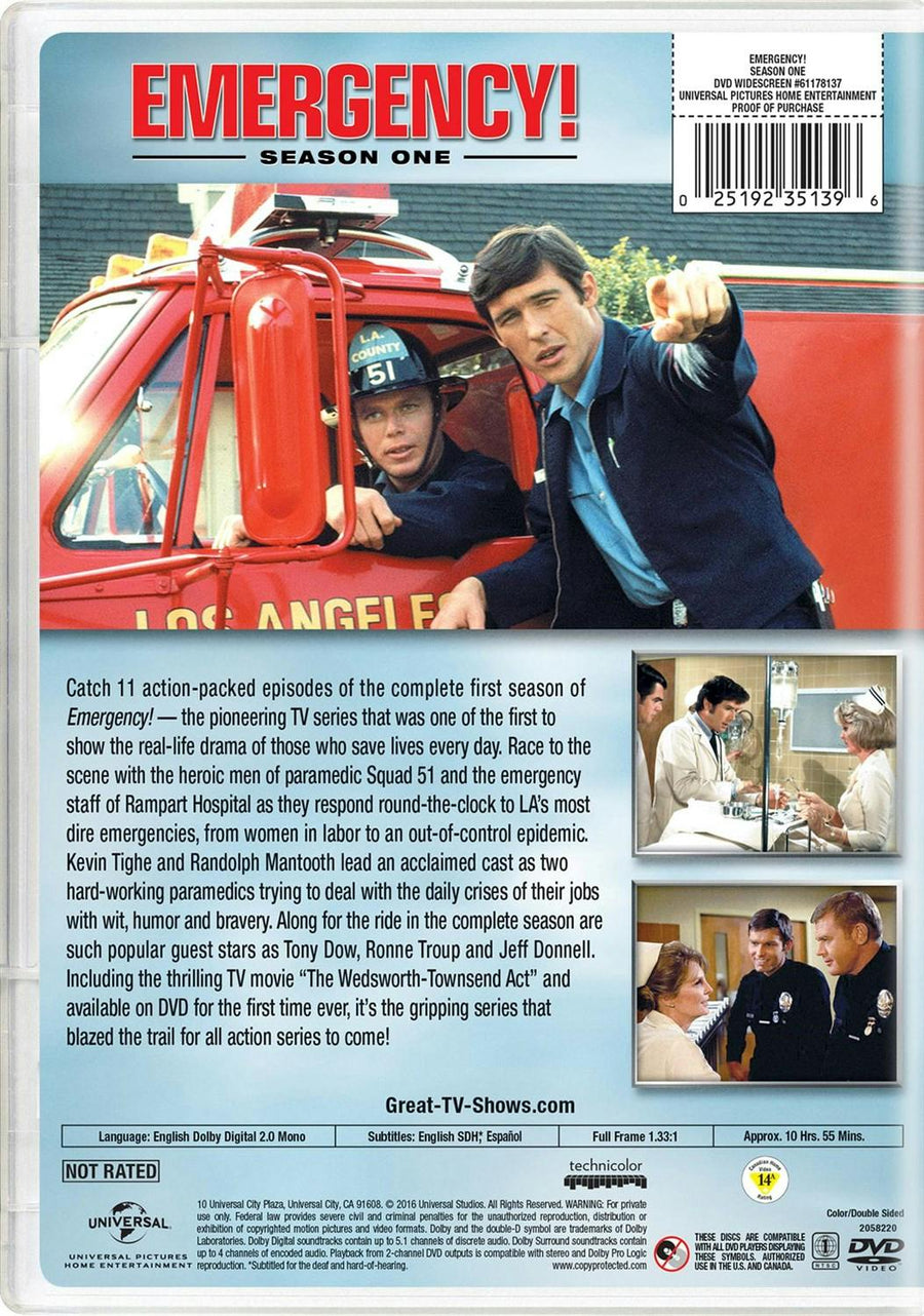 Emergency! Season One [DVD]