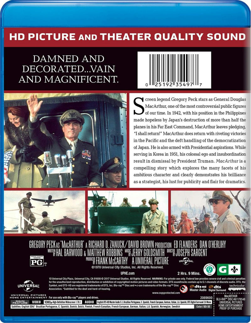 MacArthur [Blu-ray]