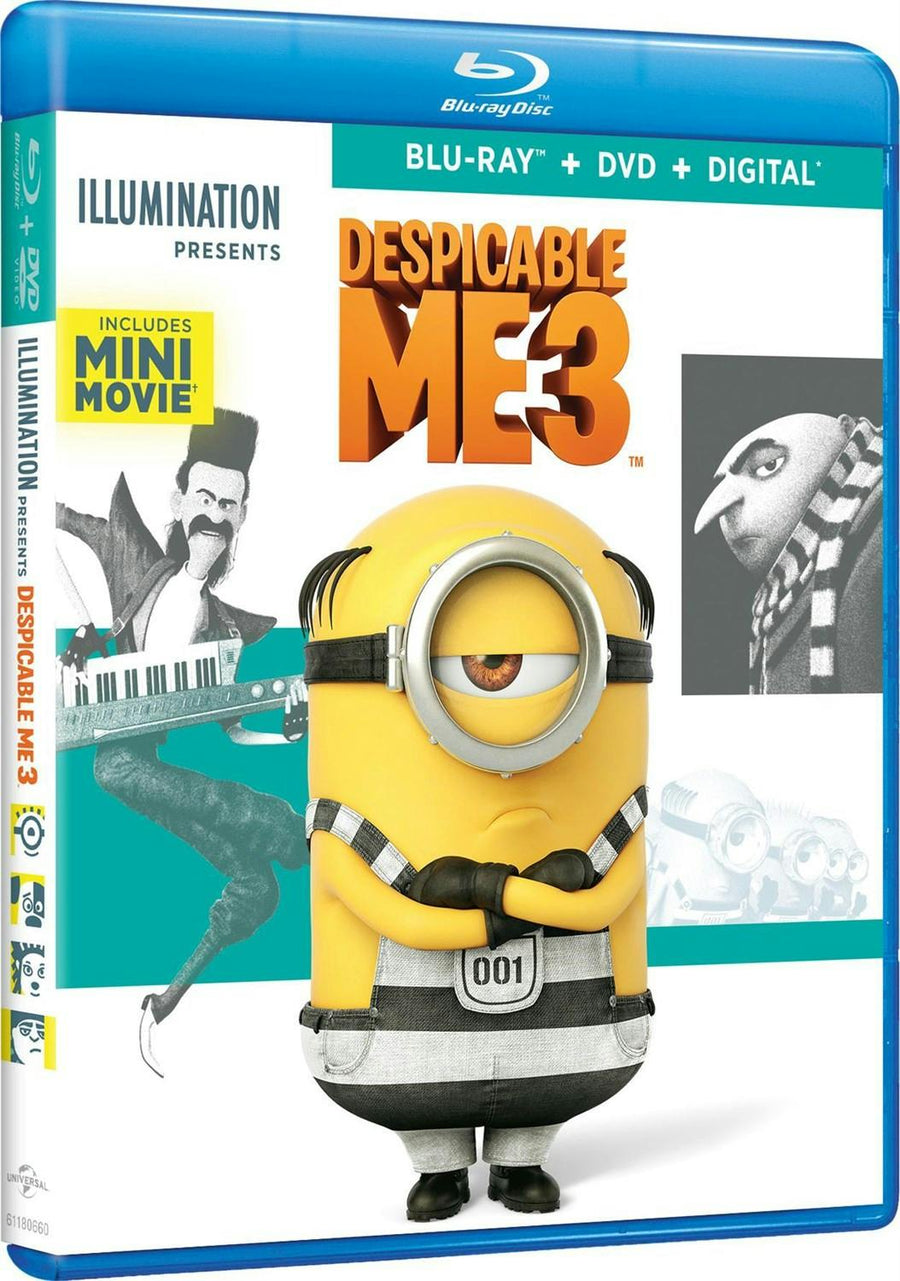 Despicable Me 3 (Special Edition DVD + Digital) [Blu-ray]