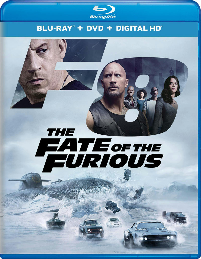 Fast & Furious 8 (DVD + Digital) [Blu-ray]