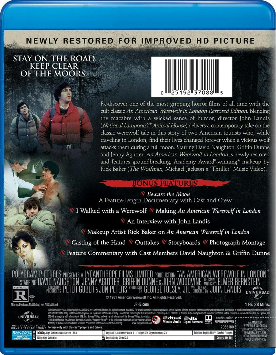 An American Werewolf in London (Blu-ray Restored) [Blu-ray]